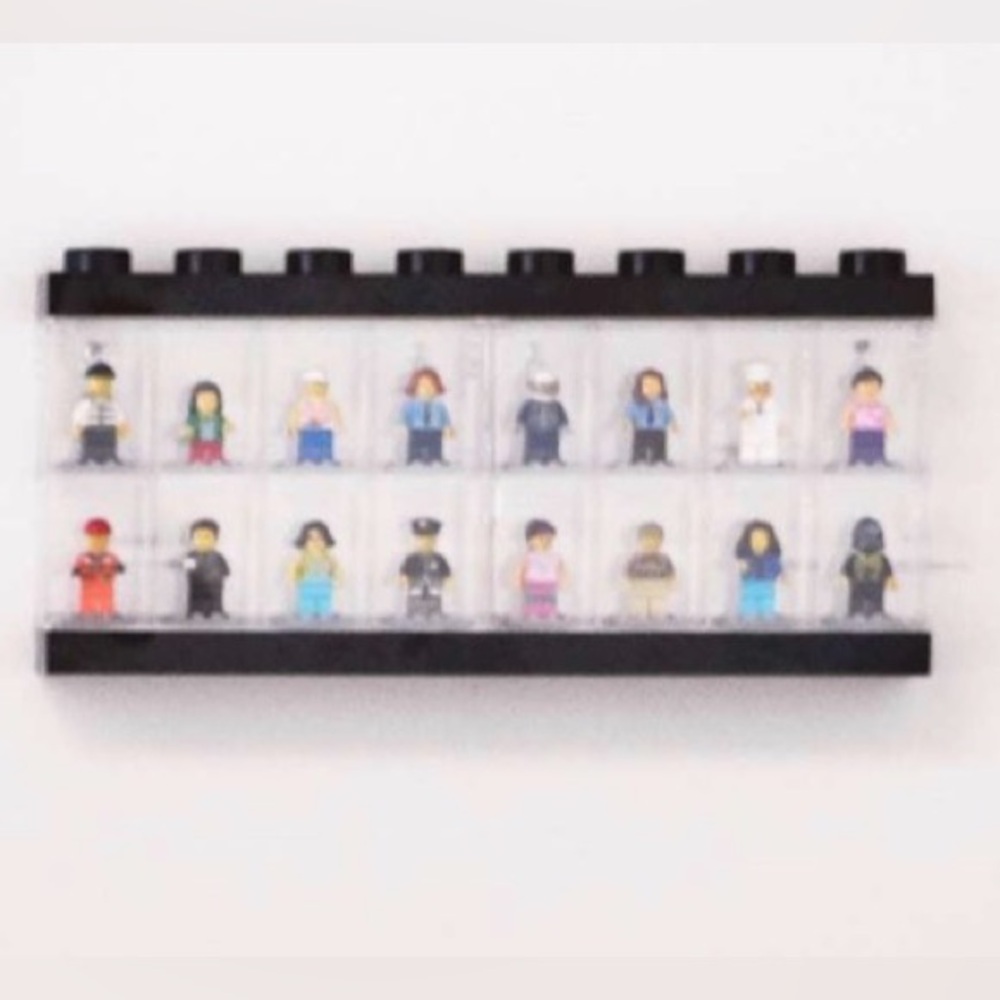 LEGO® Display Case – Wall-Mountable & Stackable Minifigure Storage~>case only - Picture 3 of 3